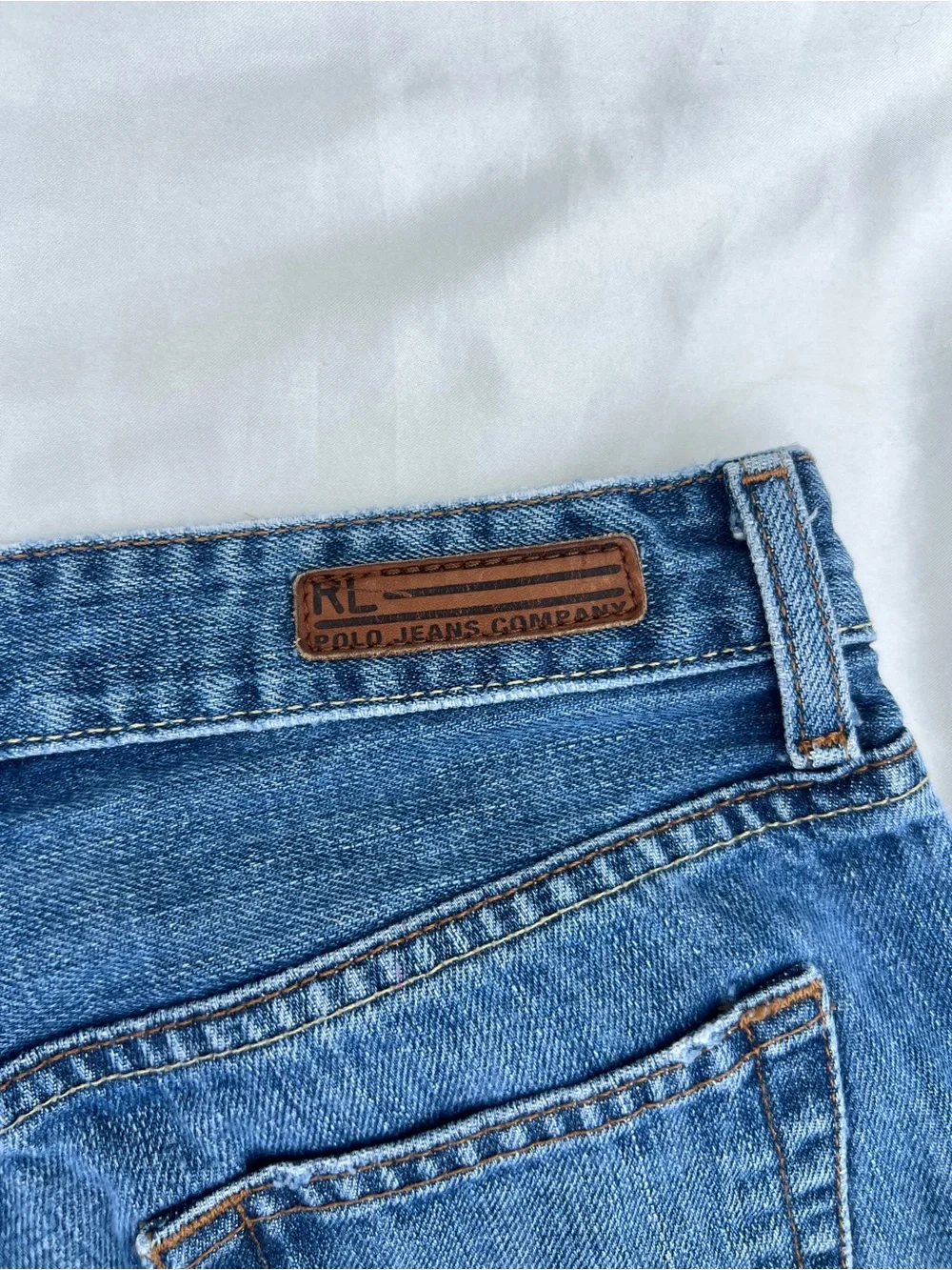 Polo by Ralph Lauren Medium Blue Flare Jeans